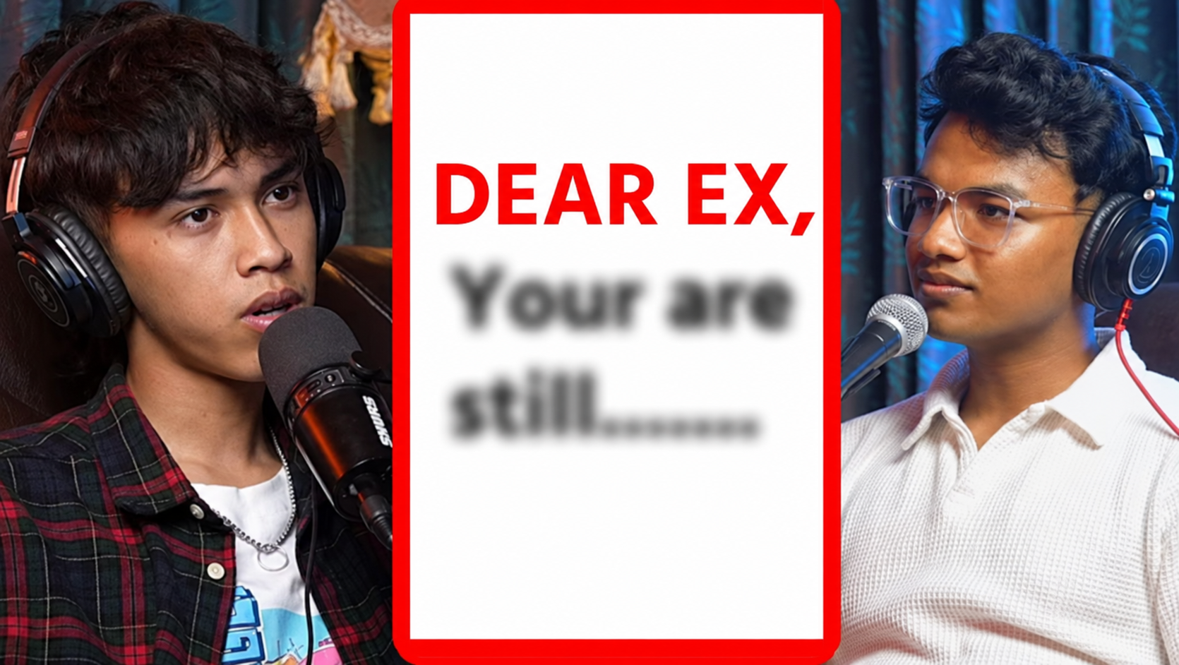 ShreeGo and Sahat Kasa discussing a message to his ex