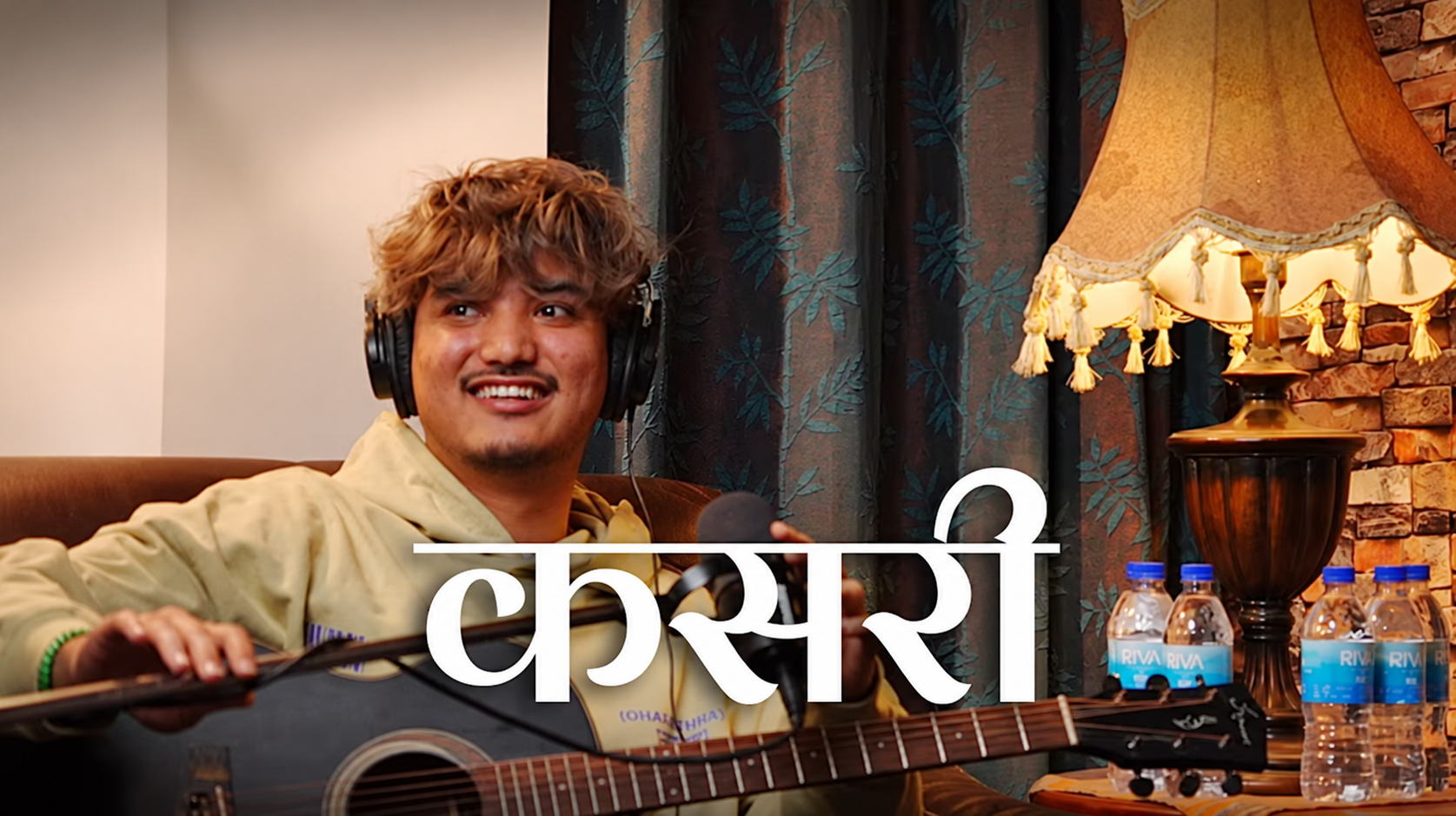 Yabesh Thapa performing Kasari at The SJK Podcast
